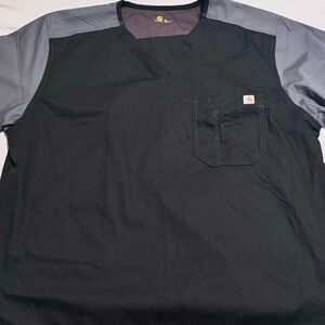 Carhartt Black scrub top